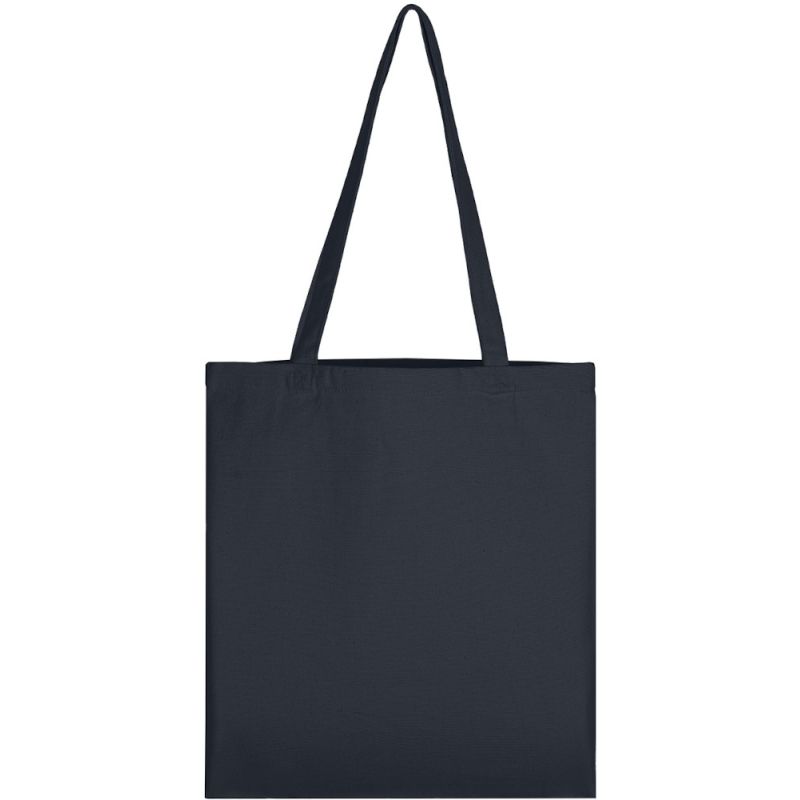 Tote bag anses longues en coton canvas biologique, 340 g/m²