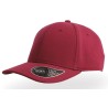 Casquette en jersey avec 8 coutures sur la visière mid-visor