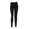 Legging noir pour enfant taille élastique, 190 g/m²