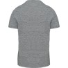 T-shirt homme vintage col rond sans étiquette de marque, 200 g/m²