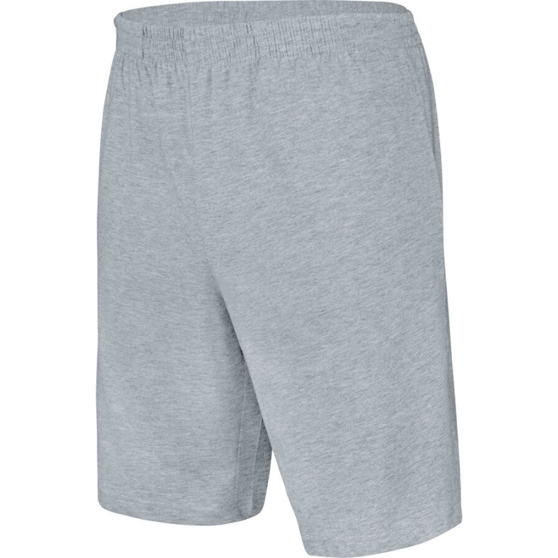 Short de sport homme en coton léger et souple, 185 g/m²