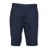 Short chino stretch homme sans pince, 220 g/m²