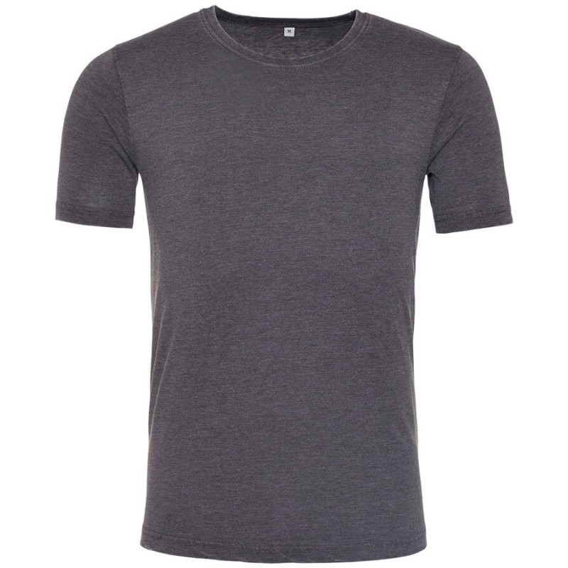 T-shirt unisexe effet délavé, coupe moderne, "No Label", 160 g/m²