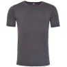 T-shirt unisexe effet délavé, coupe moderne, "No Label", 160 g/m²