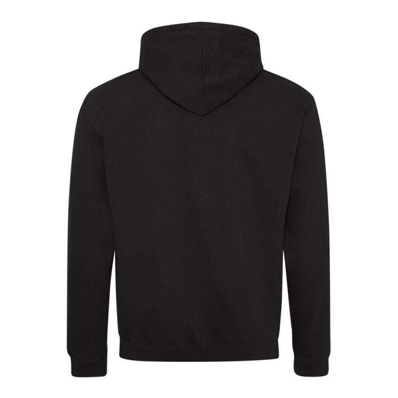 Sweat à capuche bicolore, passage écouteurs, 280 g/m²