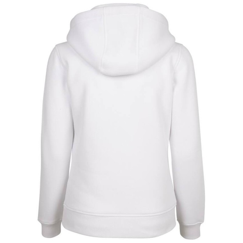 Sweat femme à capuche lourd, capuche doublée, NO LABEL, 300 g/m²